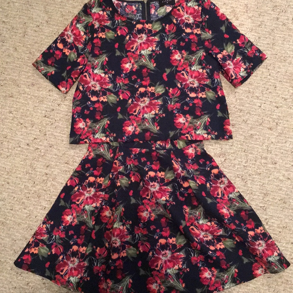 Everly 2 piece skater dress